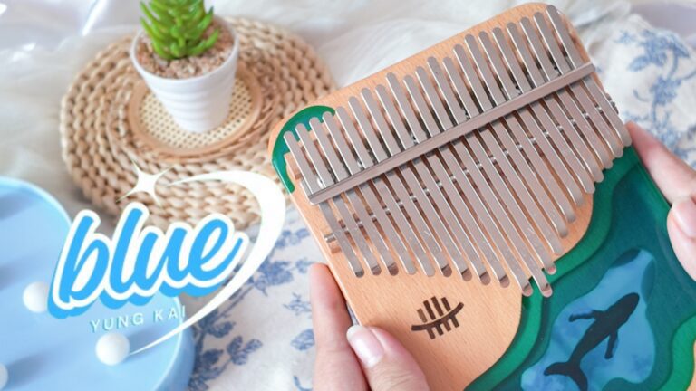 Calm Like the Sea – My Kalimba Version of “Blue”